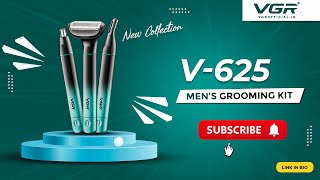 VGR V625 Professional Mens Grooming Kit [upl. by Luben]