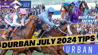 DURBAN JULY 2024 TIPS amp PREVIEW [upl. by Dorice295]