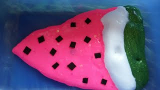 Wassermelonen Slime Selber Machenâ™¥Sommer DIYâ™¥ LeonieKawa iXoxo [upl. by Bonnette798]