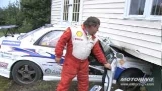 Targa Newfoundland House Crash [upl. by Crowns782]