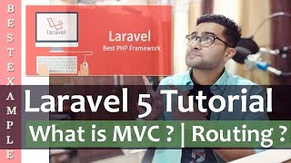 Laravel 5 Tutorial for Beginners What is MVC  Routing   Part3 🔥🔥 [upl. by Klemens]