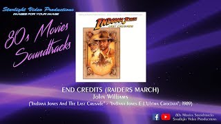 End Credits Raiders March  John Williams quotIndiana Jones And The Last Crusadequot 1989 [upl. by Sib]