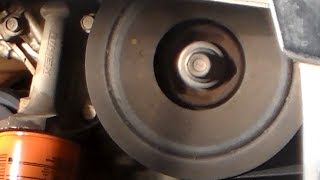 Honda JSeries Crank Pulley Bolt Removal Using Starter [upl. by Alban]