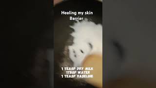 Heal your skin barrier with me shortfeed short fyp fypage [upl. by Leroi78]