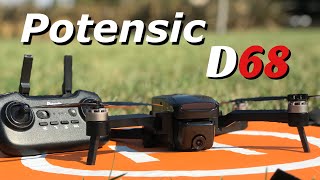 Potensic D68 GPS 4K FHD 5G WiFi FPV  Setup amp Flight Review [upl. by Laiceps959]