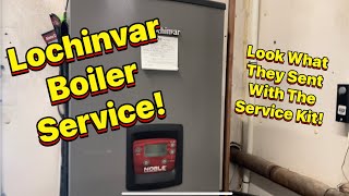 Lochinvar Noble Boiler Service hvac boiler heating lochinvar [upl. by Ellehsad696]