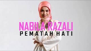 Nabila Razali  Pematah Hati Lyrics Video [upl. by Beitris]