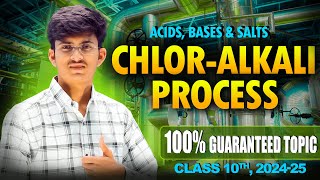 Chlor Alkali Process One Shot in 5 Minutes  Acids Bases and Salts  NCERT Class 10 Chemistry [upl. by Ichabod]