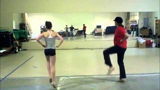 2014 Golden Girls Tiny tot dance twirl entire routine slowed with music [upl. by Maris]