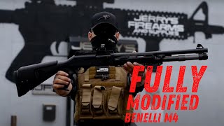 Fully Modified Benelli M4 [upl. by Droffig992]