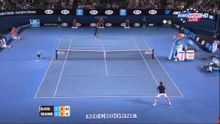 Djokovic vs Wawrinka  Australian open 2013 R4 Highlights HD [upl. by Carlile]