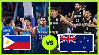 GILAS PILIPINAS VS NEW ZEALAND LIVE SCORE  FIBA ASIA CUP QUALIFIERS [upl. by Mazurek942]