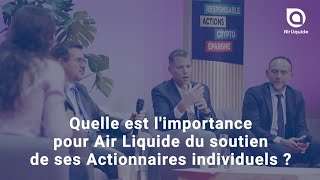 Décarbonation de l’industrie et importance du soutien des Actionnaires individuels d’Air Liquide [upl. by Rehpotsyrhc]