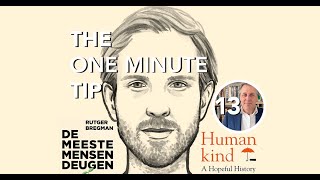 SG One minute tip  De meeste mensen deugen Humankind A Hopeful History [upl. by Macintosh]