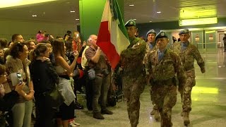 BRIGATA SASSARI BANDIERA DI GUERRA DEL 151° FANTERIA IN PATRIA [upl. by Aspia]