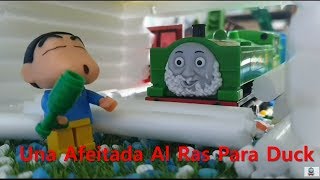 NO141 Thomas y Sus Amigos temporada2 Una Afeitada Al Ras Para Duck Thomas and Friends SPANISH [upl. by Nosremaj]