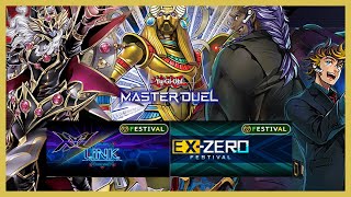 XYZ LINK amp EXZERO EVENT gameplays YuGiOh Master Duel 2024 [upl. by Alliuqal41]