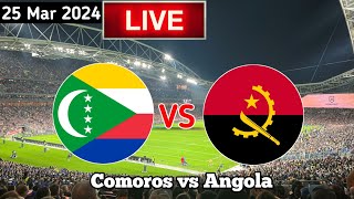 Comoros vs Angola Live Match Today [upl. by Alissa]