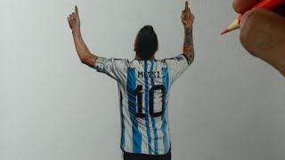 Como desenhar o Messi  Argentina [upl. by Scotti]