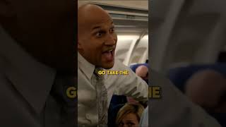 Airplane Turbulence shorts keyandpeele funnyshorts [upl. by Annayd403]