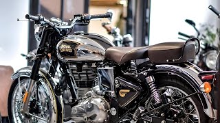 TheNew 2024 Royal Enfield Classic 500 Has a Number of Notable Styling Cues [upl. by Subocaj]