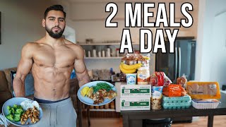 2 Meals A Day Cutting Diet to Lose Weight [upl. by Ahtebat]