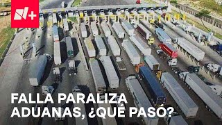 ¿Qué paralizó los sistemas de procesamiento en las aduanas  En Punto [upl. by Groscr]