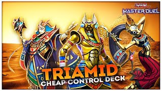 Triamid Deck Cheap F2P Control Deck YuGiOh Master Duel [upl. by Merlin]