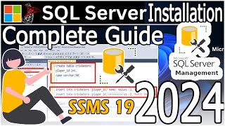 Download amp Install SQL Server  SSMS Latest Version  2024 [upl. by Argent]