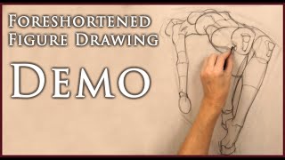 Foreshortened Figure Drawing Demo with Brian Knox  Watts Weekly [upl. by Malan]