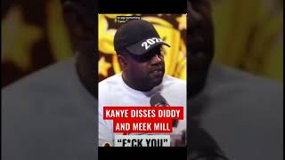 Kanye DISSES Meek Mill and Diddy on Drink Champs shorts [upl. by Pascal]