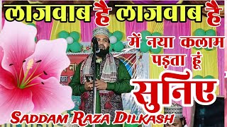 Saddam Raza Dilkash✓ लाजवाब है लाजवाब वो बशीर है वो नजीर है वो नूर का रोशन किताब है Naat [upl. by Ajak]