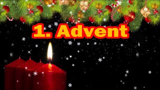 1 Advent Grüße kostenlos whatsapp Adventsgrüße zum ersten Advent Gruß lustig [upl. by Samalla]