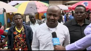 Traders in Kisii accuse the county government of imposing high taxes on their businesses and have th [upl. by Justinian91]