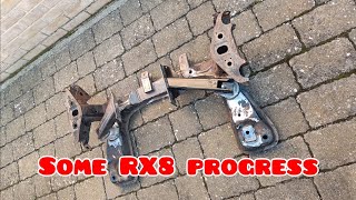 Time Attack straight six RX8 build Ep3 Subframe mods for the M54 [upl. by Slavic]