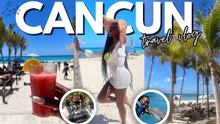 Travel Vlog CANCUN ♡ Xplor Park Dolphin Swimming Royalton Chic Taboo  more [upl. by Ansilma]