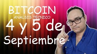 Predicción de bitcoin 4 y 5 de septiembre criptomonedas Altcoins  BITCOIN V97 [upl. by Sussman]