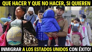 🔥INMIGRANTE MARGINAL TE COMPARTO LO QUE DEBES O NO HACER SI QUIERES LLEGAR A ESTADOS UNIDOS [upl. by Krigsman765]