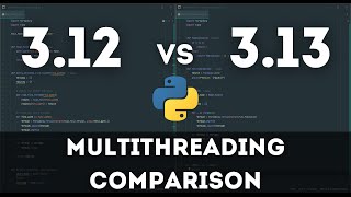 Python 312 vs 313 no GIL Multithreading Speed Comparison [upl. by Buckley793]