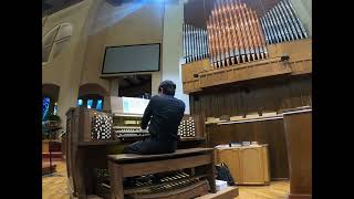 Cwm Rhondda C Bobsin organ at Coker Methodist Church [upl. by Ettennor802]