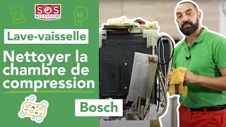 🧼 Comment nettoyer la chambre de compression de mon lavevaisselle Bosch [upl. by Ateloj]