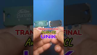 Transistor Final Amplifier yg unik shorts audio diy [upl. by Henka]