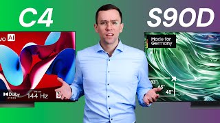 LG OLED C4 vs Samsung S90D Was ist der bessere Deal [upl. by Oderfigis]