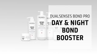 Dualsenses Bond Pro Day amp Night Bond Booster  Prevent Hair Damage  Goldwell Education Plus [upl. by Aniez745]