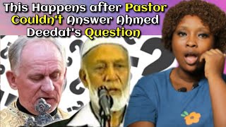 Pastor Cant Answer Ahmed Deedats Simple Question What Happened Next Will SHOCK You [upl. by Romeon242]