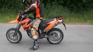 KTM LC4 640 Supermoto [upl. by Eydnarb]