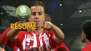 AS Nancy Lorraine  FC Metz  10   Résumé  ASNL  FCM  201819 [upl. by Helsa]