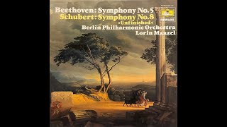 Beethoven SchubertBerlin Philharm Orchestra Lorin Maazel–Beethoven Symp No 5Schubert Symp No 8 [upl. by Ody]