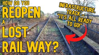 How do you reopen a lost railway  The Lost Branch Lines to Wisbech [upl. by Hennebery]