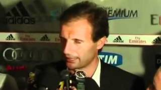 VIDEO Allegri Pippo ti aspettiamo a gennaio [upl. by Saixela358]